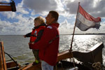 Samen aan het roer op de Albatros