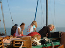 Met kinderen zeilen ijsselmeer